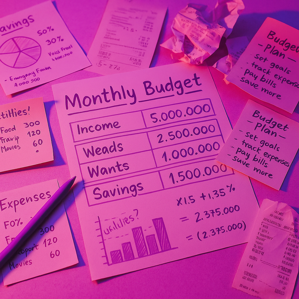 Ngatur Duit Gaji Pas-pasan