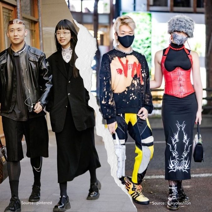 Shibuya vs China Street Style